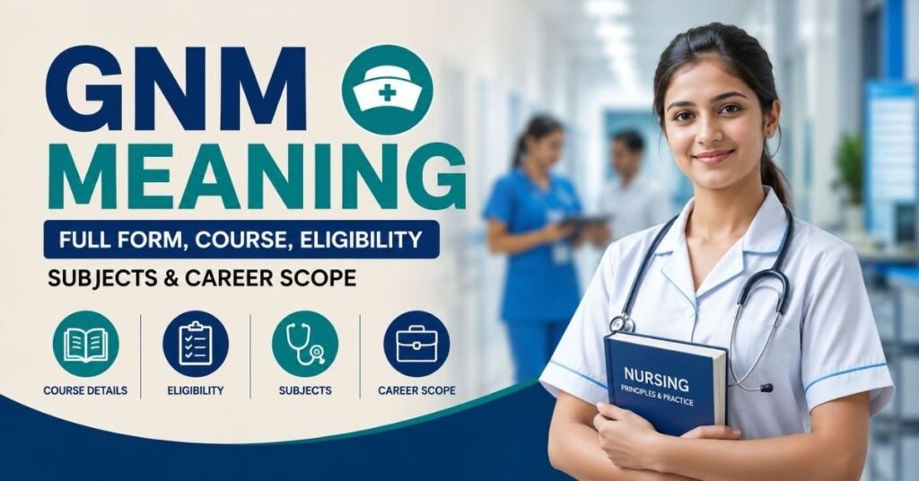 GNM Meaning: Full Form, Course, Eligibility, Subjects & Career Scope