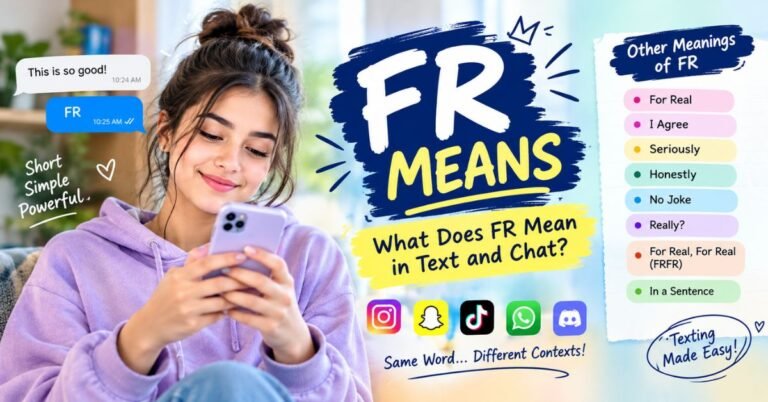 FR means