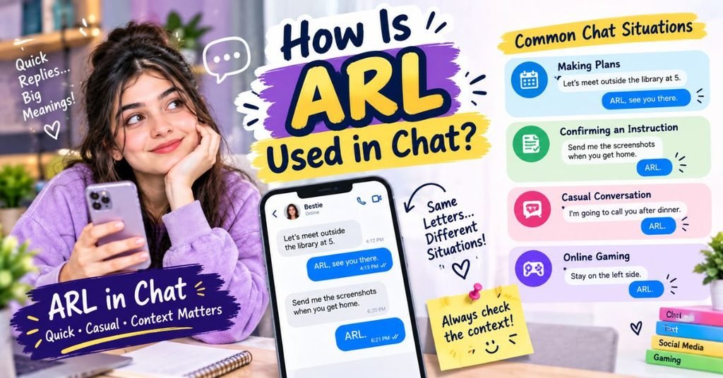 arl meaning: How Is ARL Used in Chat?
