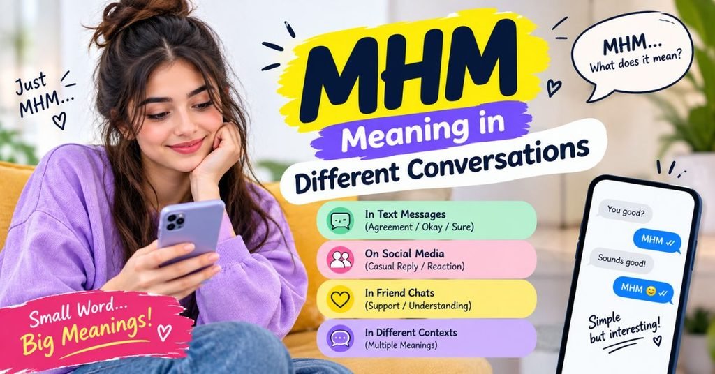 MHM Meaning in Different Conversations