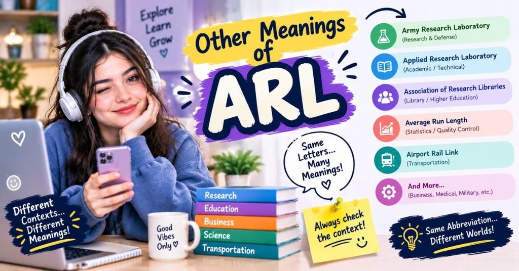 Other Meanings of ARL