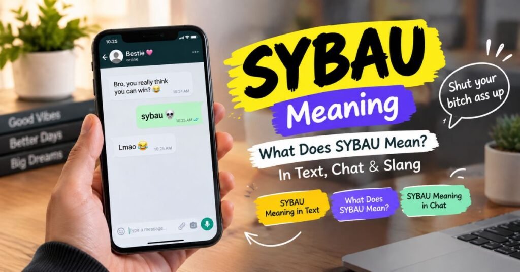 SYBAU meaning in text