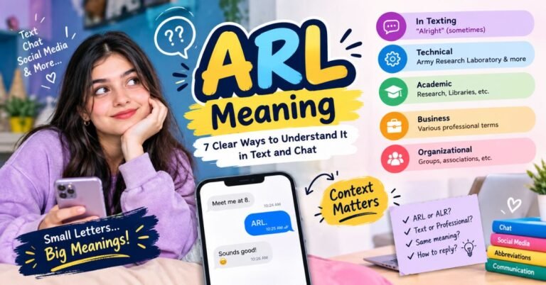 arl meaning in text