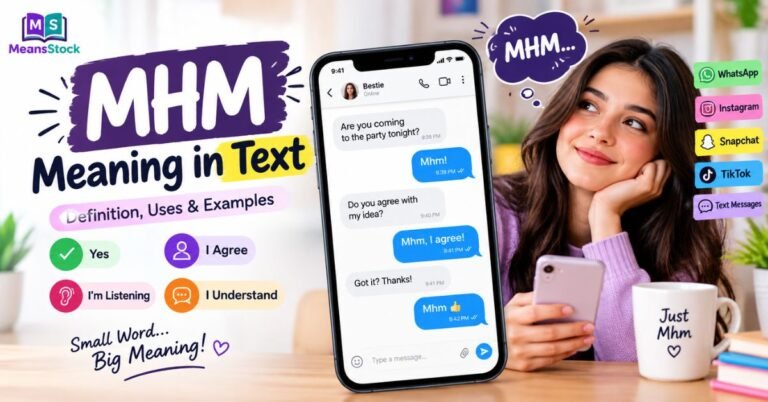 mhm meaning in text