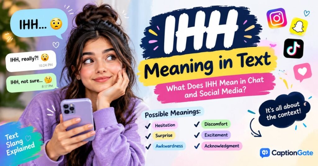 IHH Meaning in Text