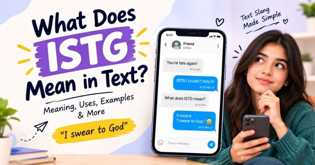 what does ISTG Mean in Text
